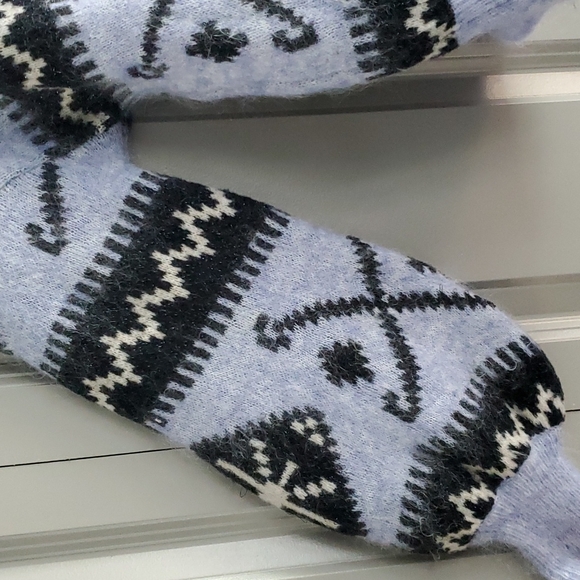 Wool blend Zara sweater sz M - Picture 3 of 5